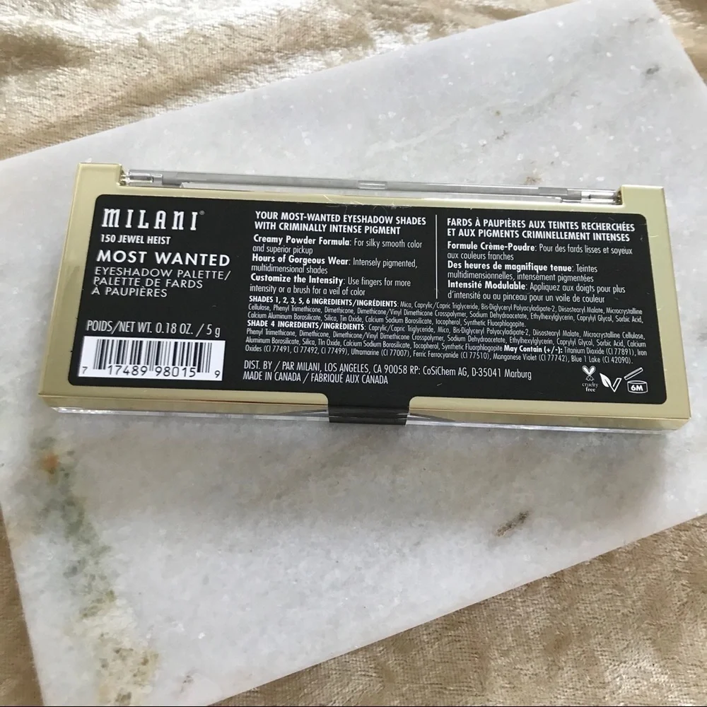 2 for $15✨ Milani eyeshadow pallete jewel heist
